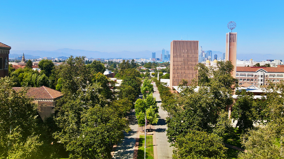 Overview of the USC campus